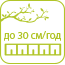 Приріст до 30 см