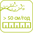 Приріст понад 50 см